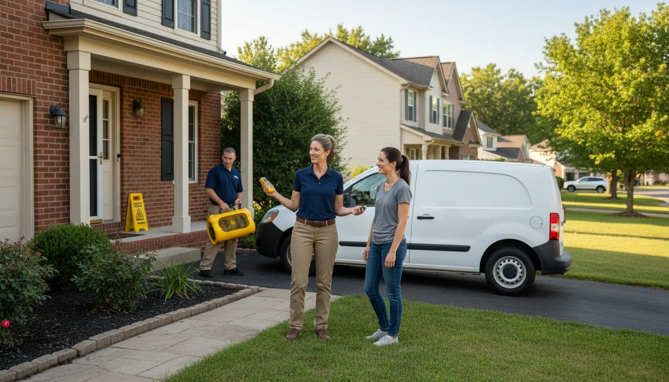 Water restoration image for Mold Remediation in Mount Vernon, IL